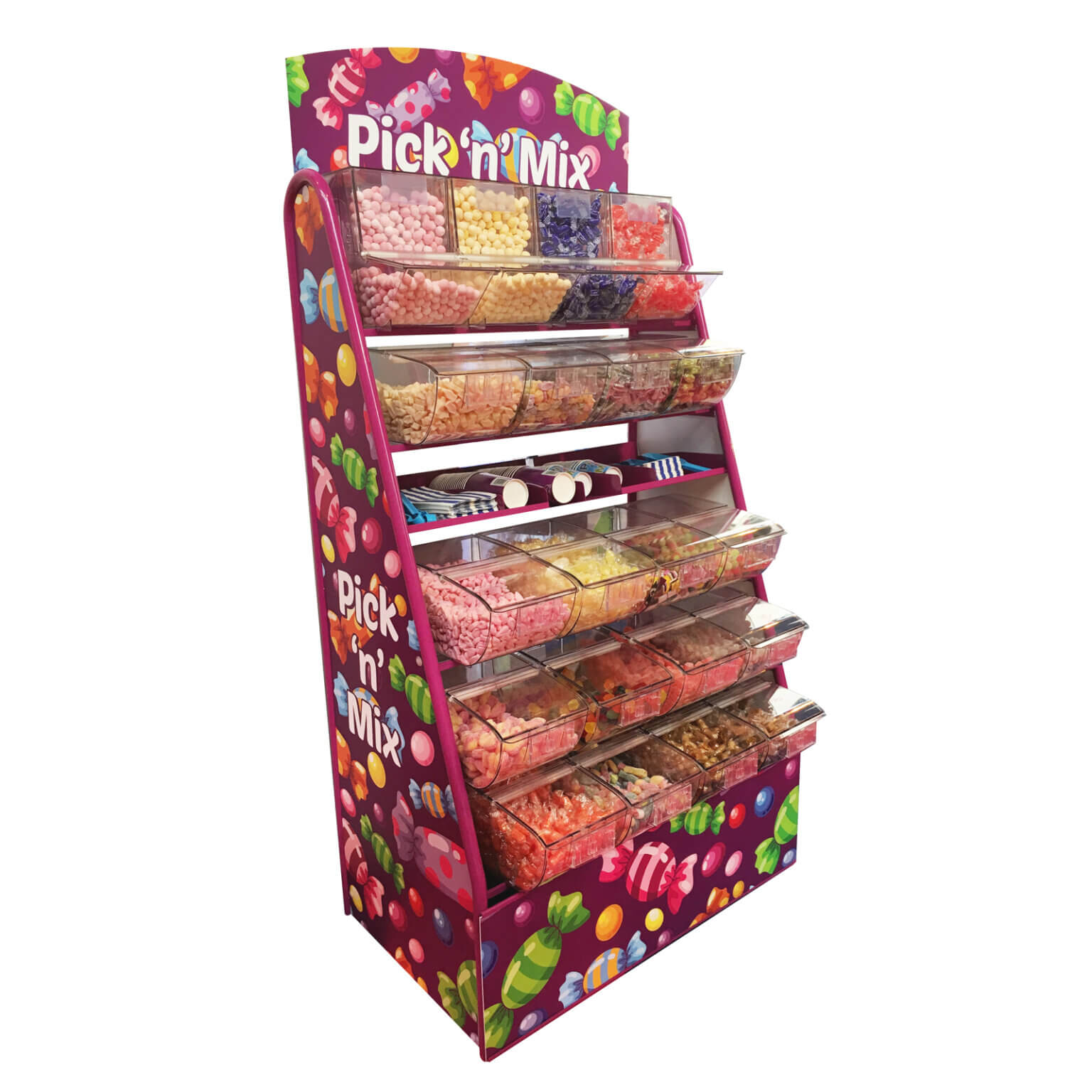 Mixa In Store Stand Rack Pick & Mix Stand | EML Express